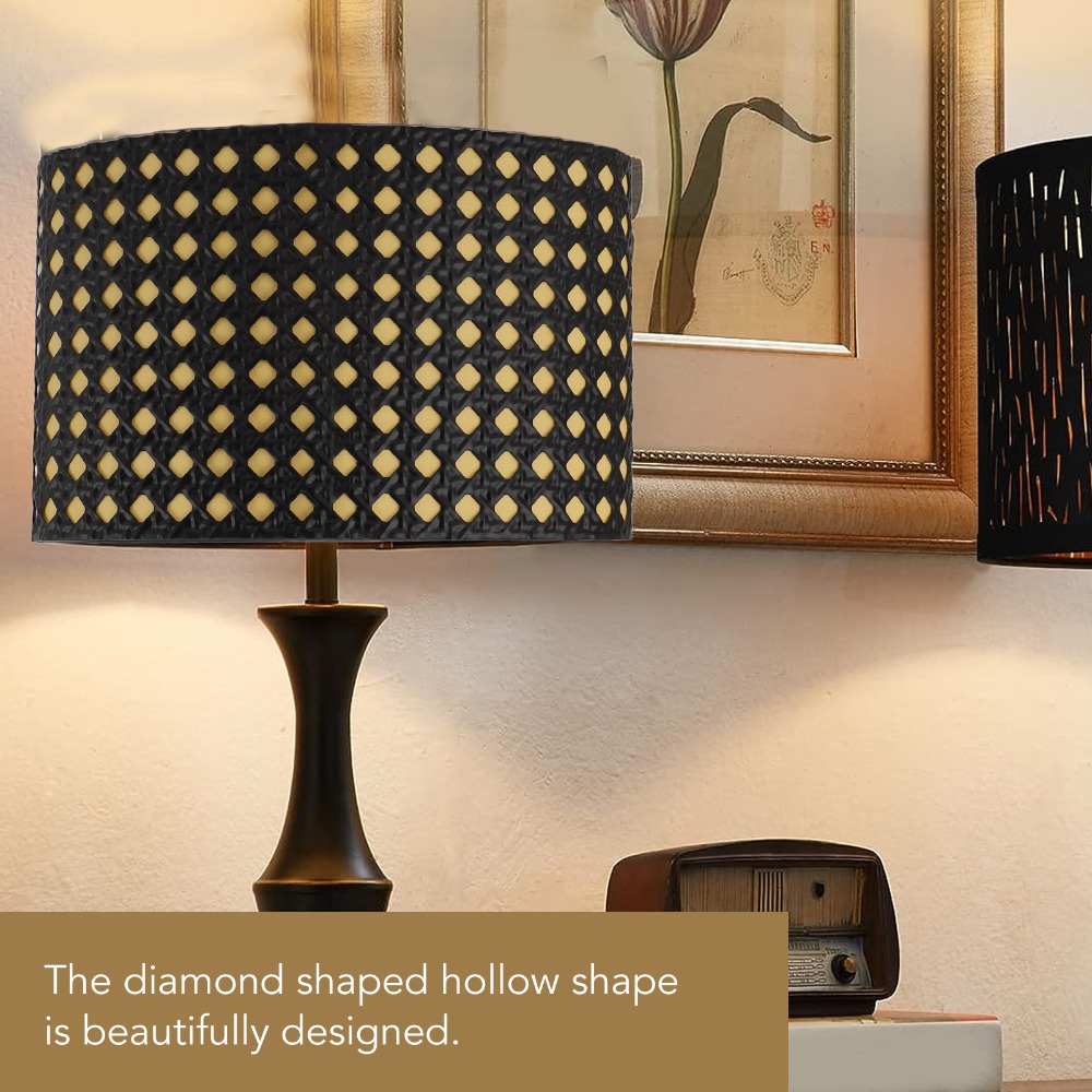 Geometric Lamp Shade - Modern Iron Lampshade Geometric Pattern Medium