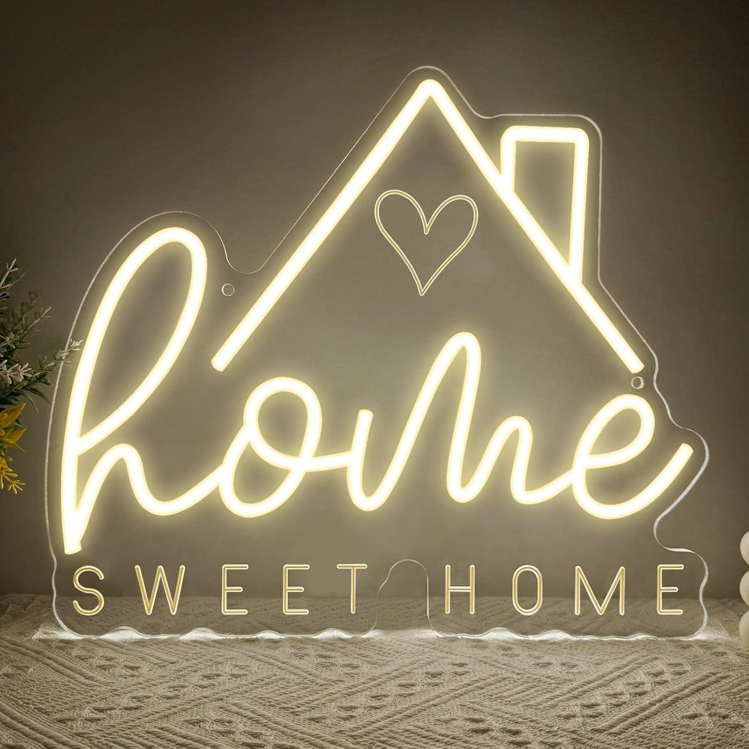 Lighting Decoration For Home - Sweet Home Neon Sign USB Dimmable