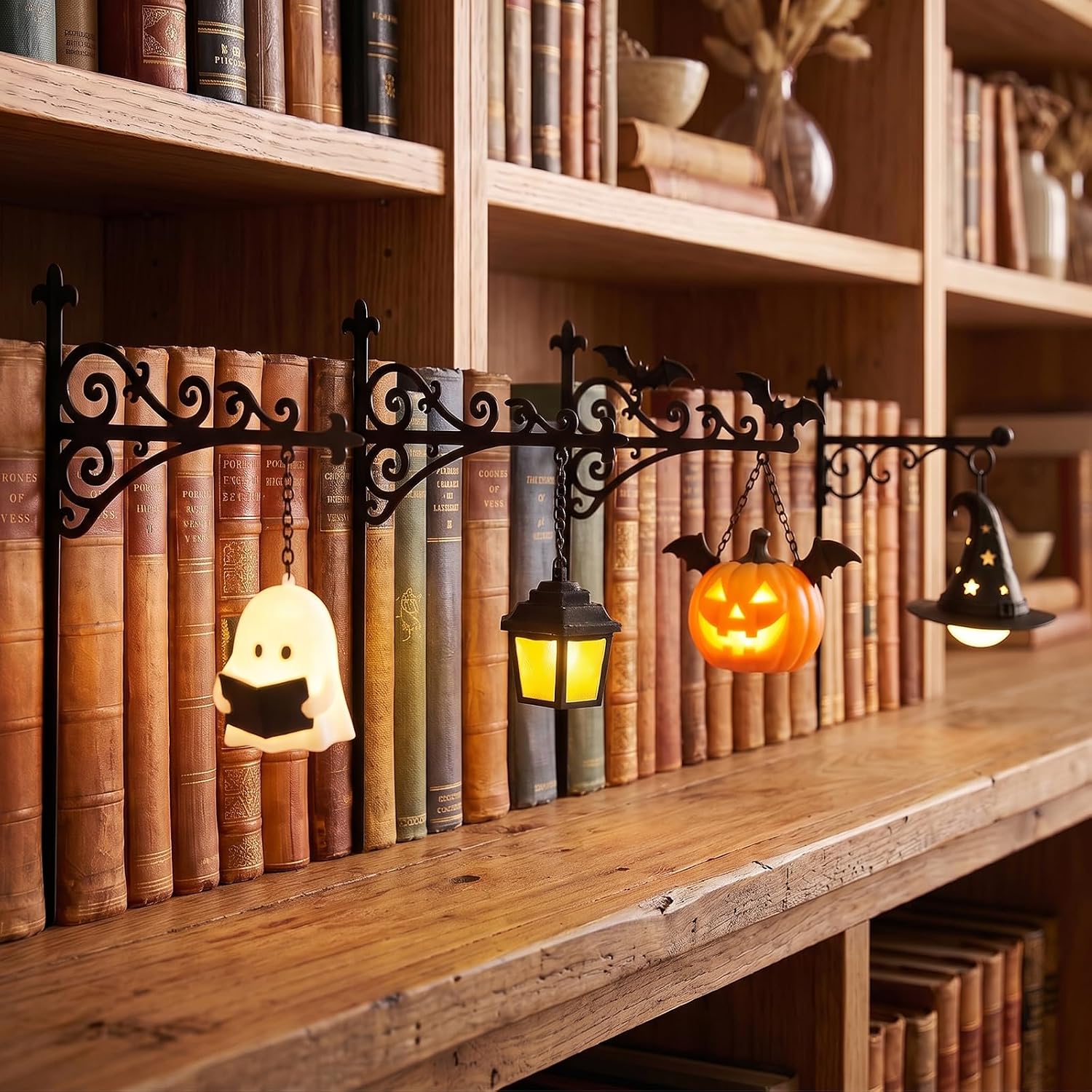 Lighting Decoration For Home - Library Lantern-Decorative Bookshelf Lighting Reading Nook