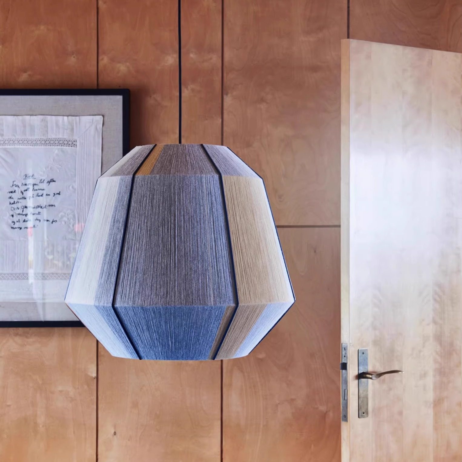 Geometric Lamp Shade - Bonbon Shade Pendant Light Boho Geometric