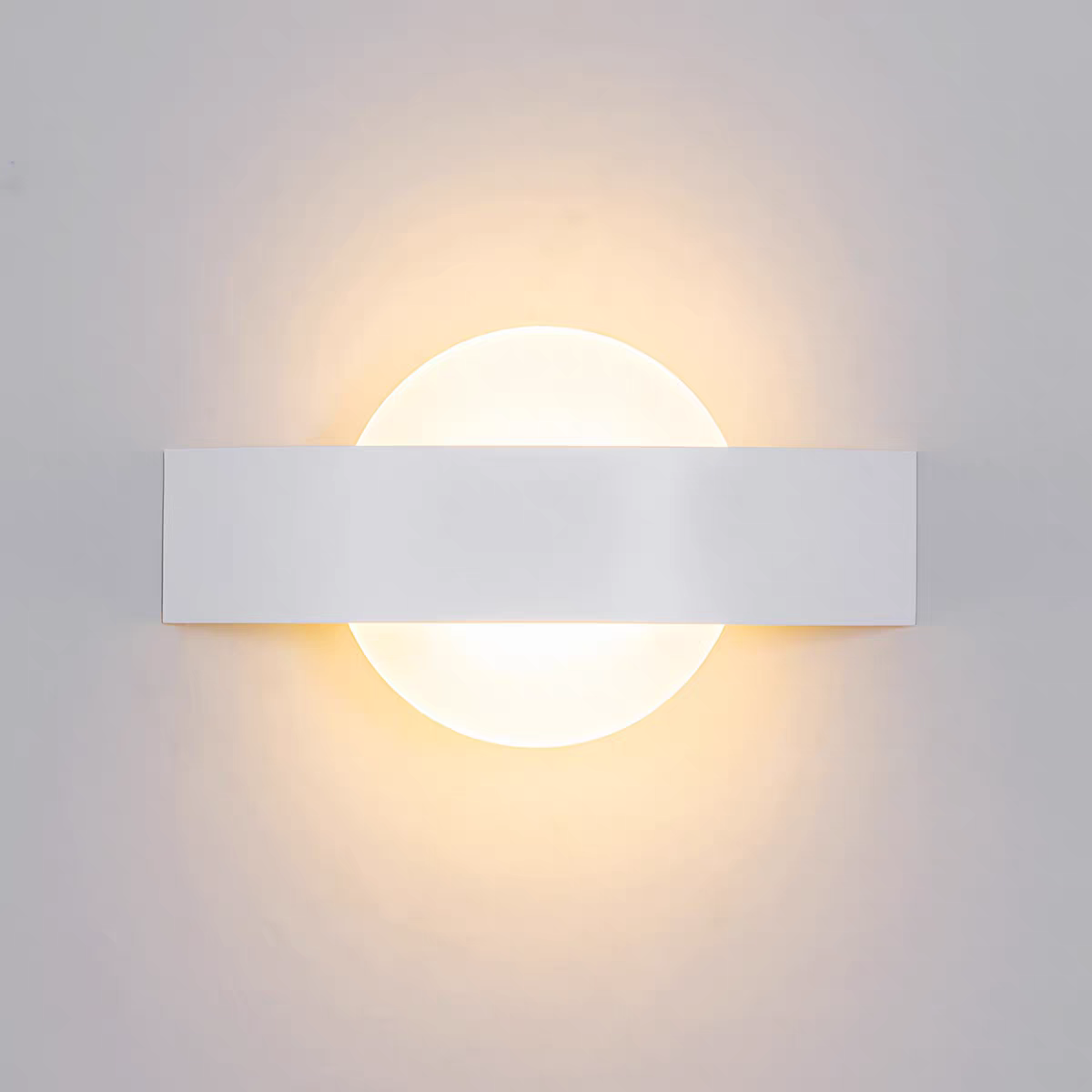 Geometric Lamp Shade - LED Acrylic Wall Light Modern Minimalist