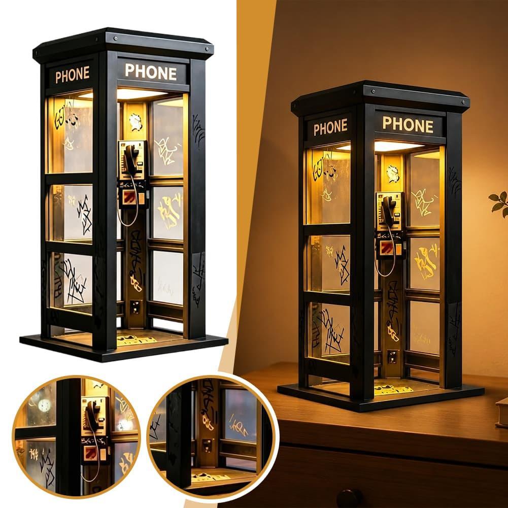 Lighting Table Decor - Vintage London Telephone Booth Table Lamp