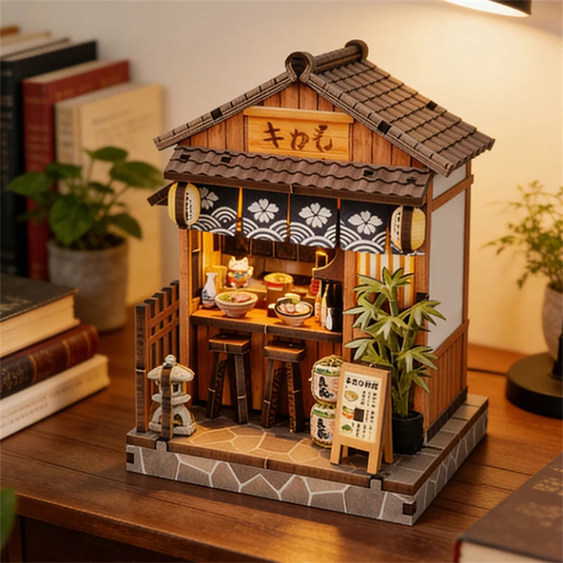 2026 DIY Wooden Mini Casa Japa - Japanese Lighting Decor review and price