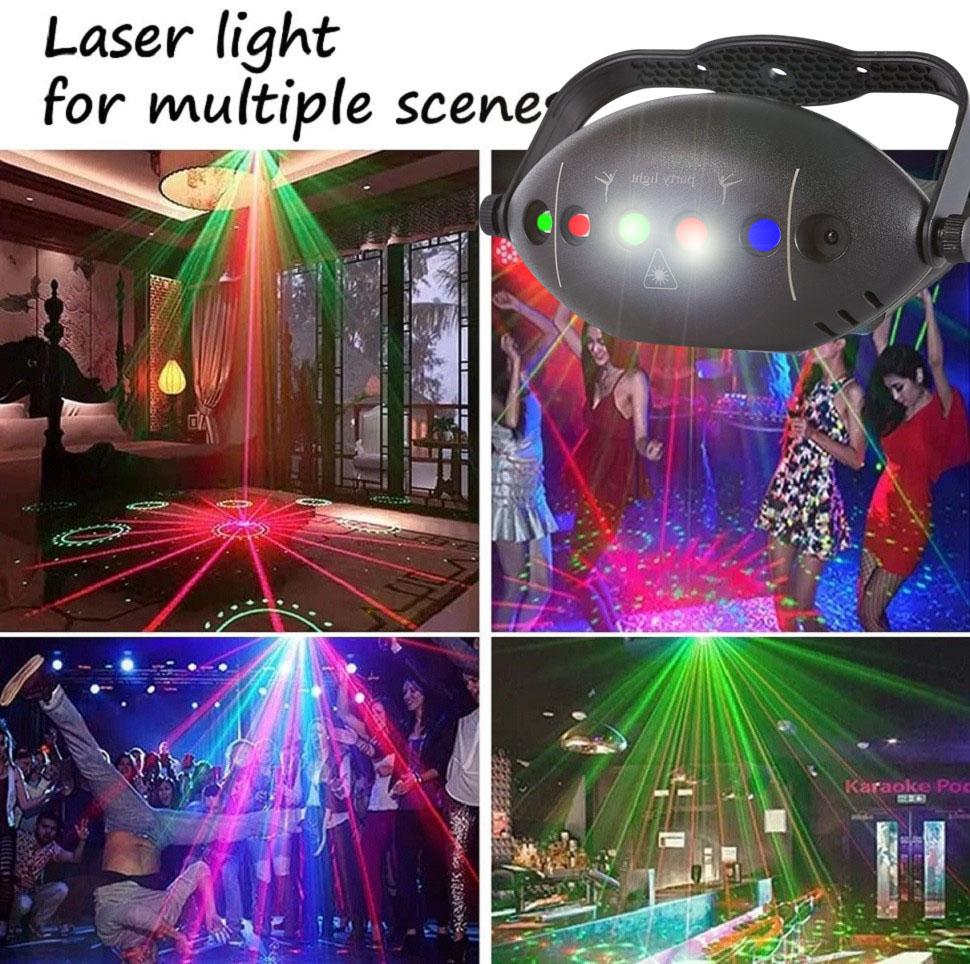RGB Disco Lights Stage DJ Part - Lighting Effect Home Decor review and price