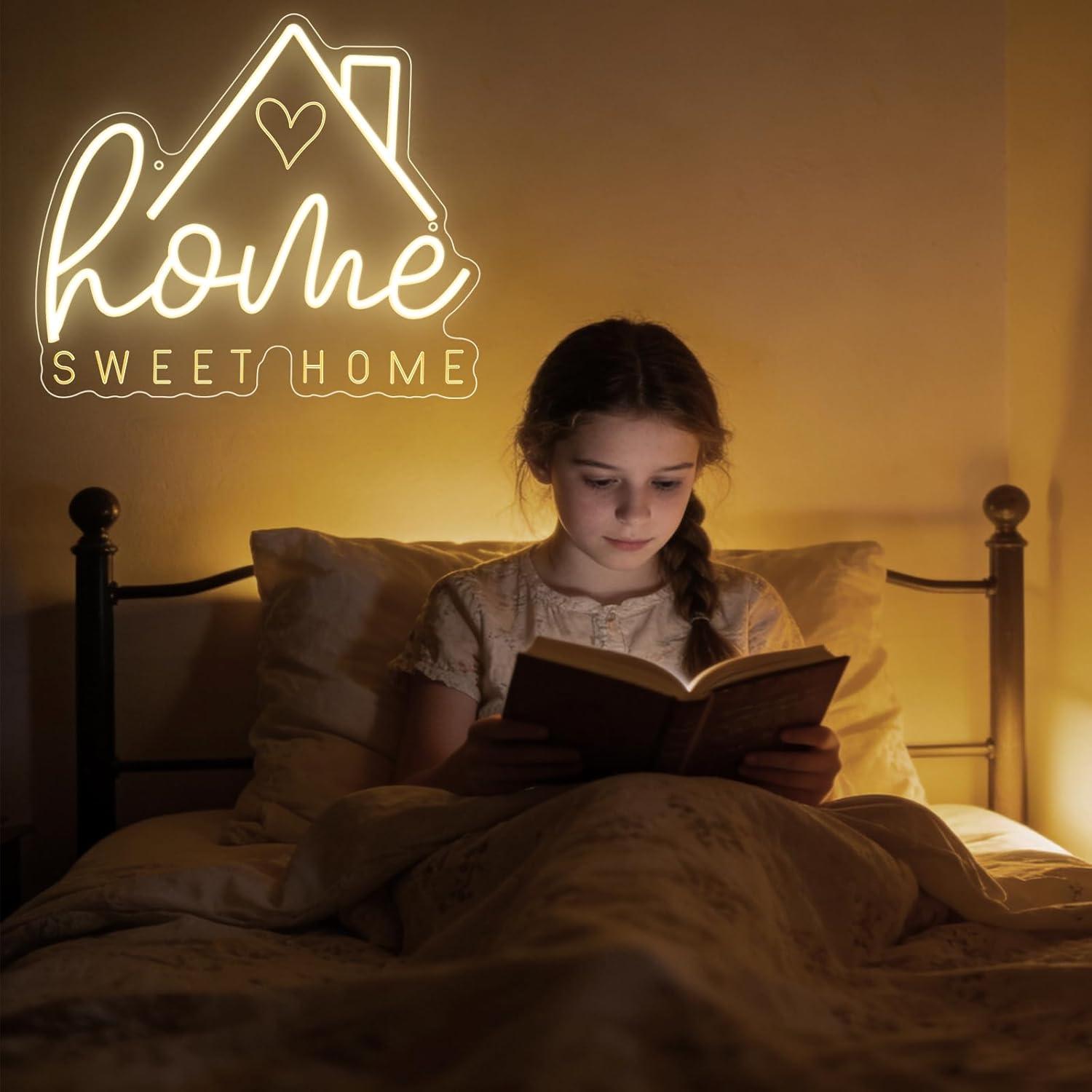 Sweet Home Neon Sign USB Dimma - Lighting Decoration For Home review and price