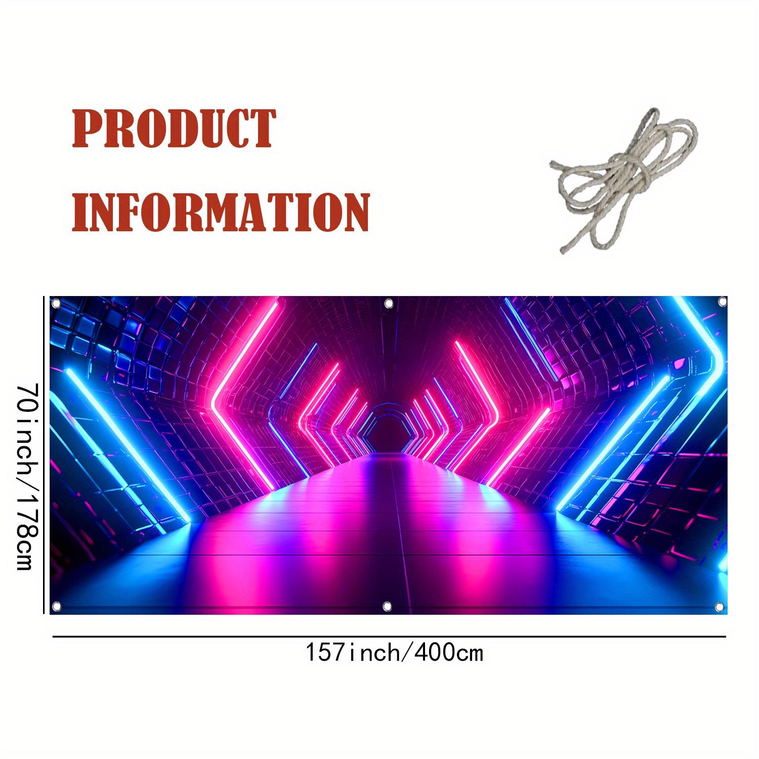 1 PC Creative Future Time Tunn - Outdoor Lighting Wedding Decor review and price