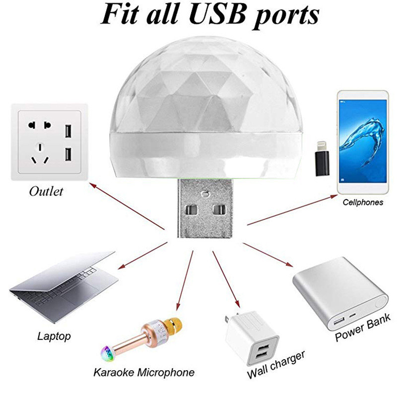 Pop USB Mini Disco Stage Light - Lighting Effect Home Decor review and price
