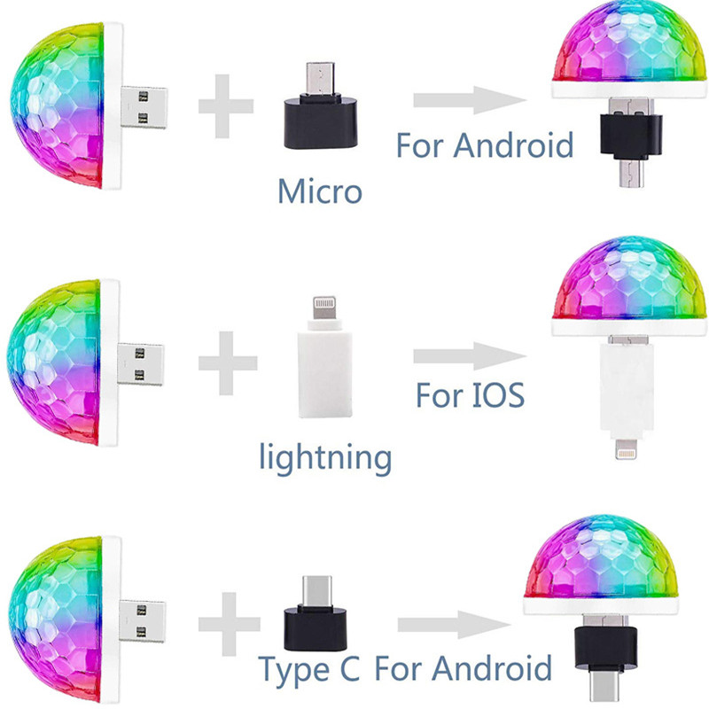 Pop USB Mini Disco Stage Light - Lighting Effect Home Decor review and price