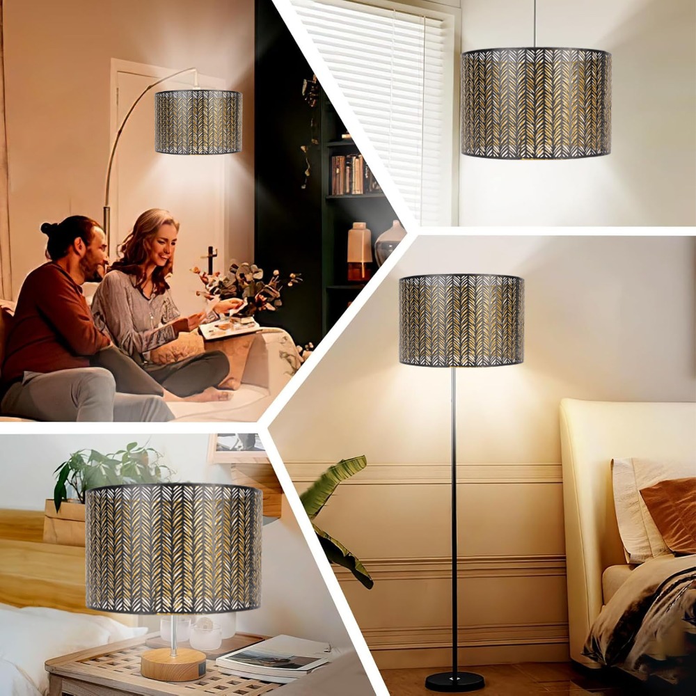 Simple Iron Lampshade Geometri - Geometric Lamp Shade review and price