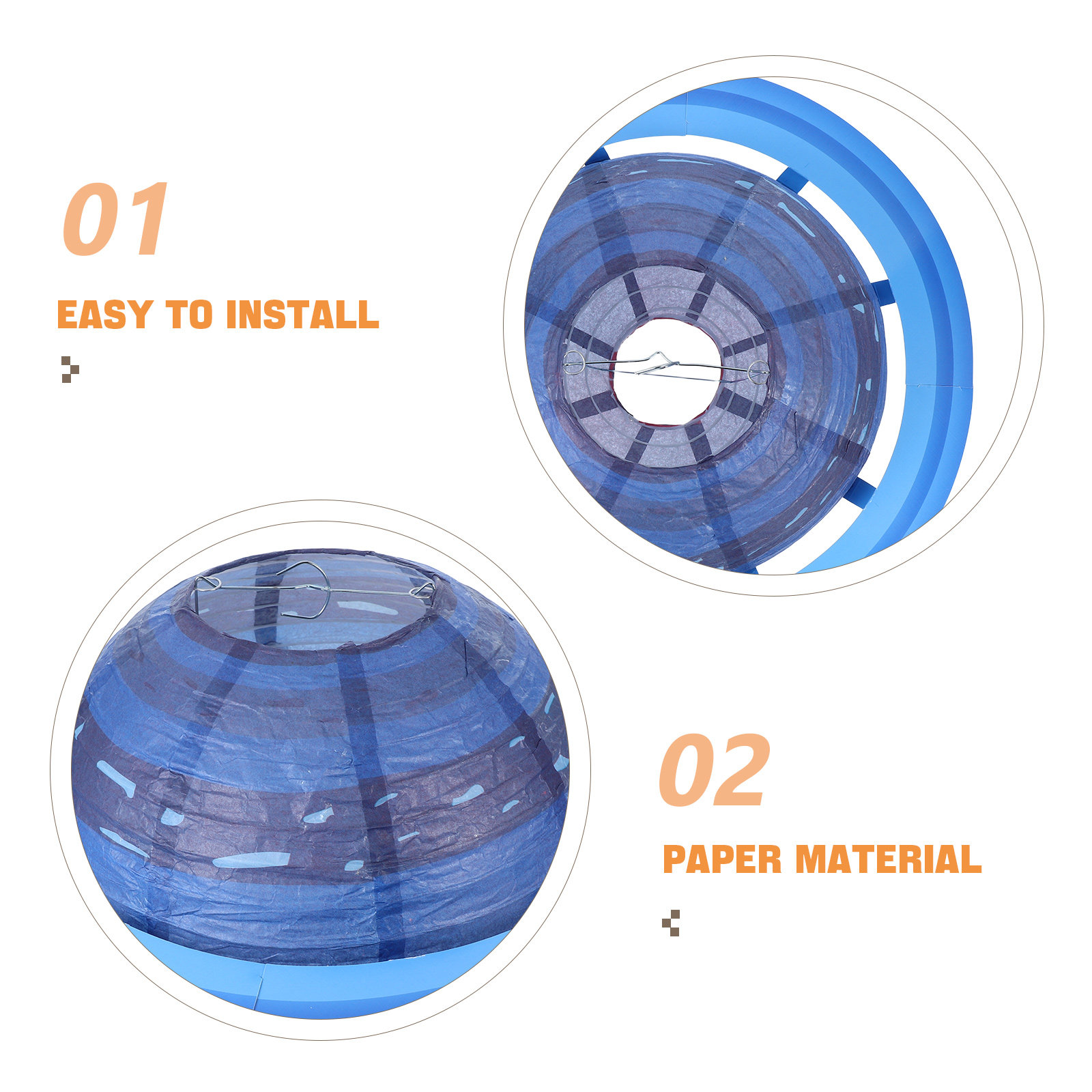 4Pcs Paper Planet Lanterns Han - Lantern Paper Solar review and price
