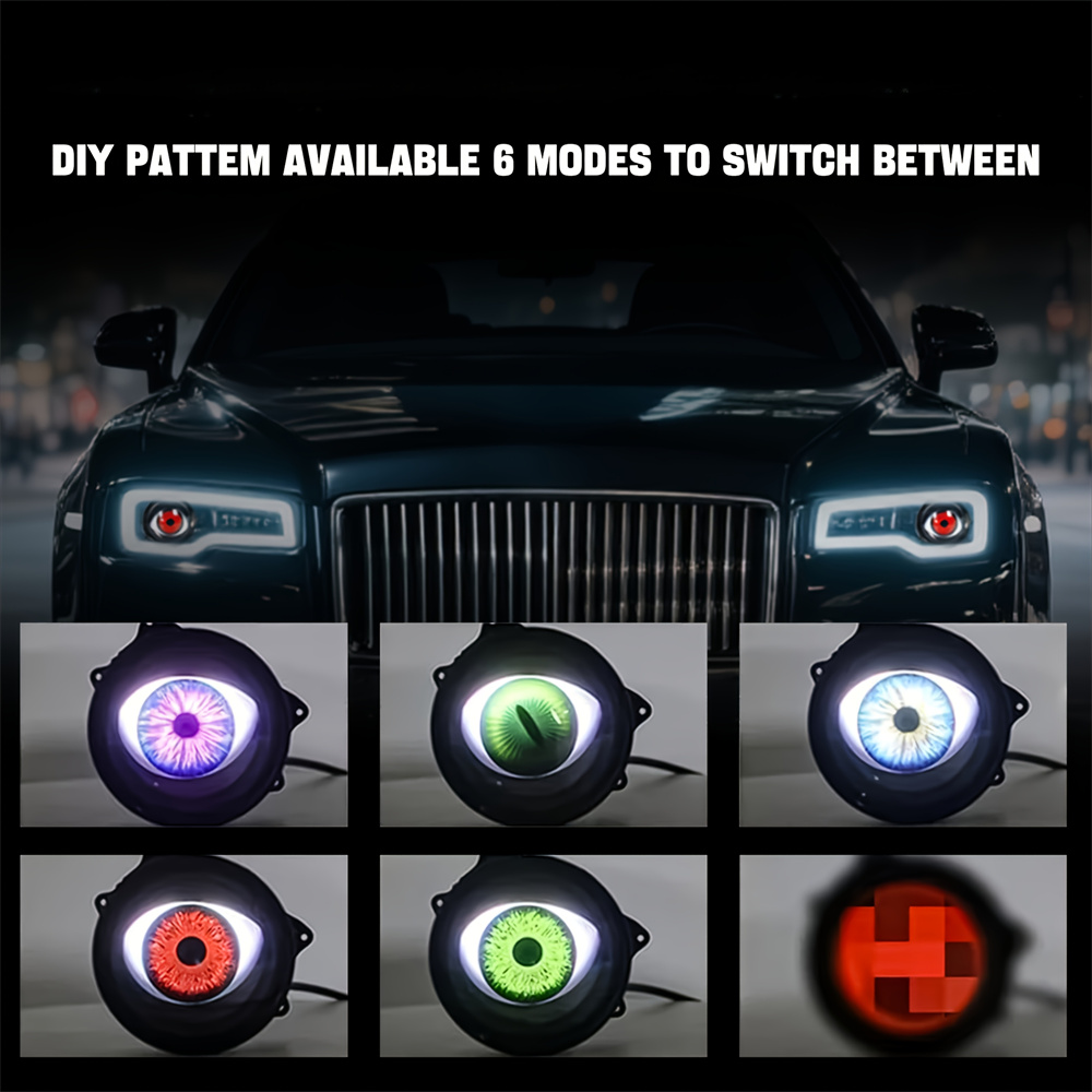  6-Mode Led Dynamic Devil Eye - Lightings Decoration review and price