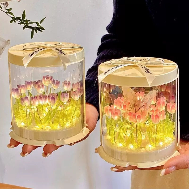 DIY Tulip Lamp Simulation Flow - Lighting Table Decor review and price