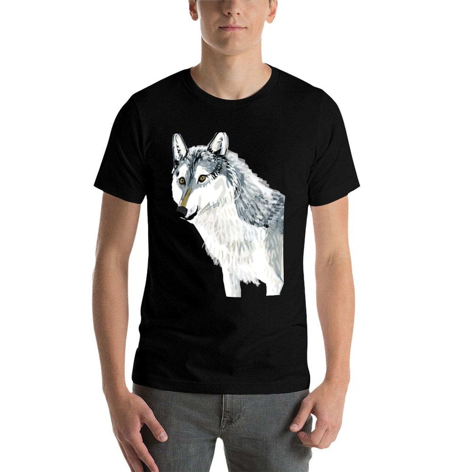 Totem Alberta Wolf T-Shirt Cas - Alberta Lighting & Decor Photos review and price
