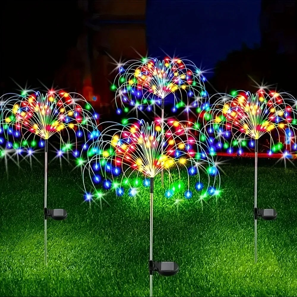 Solar LED Firework Fairy Light - Outdoor Lighting Wedding Decor review and price
