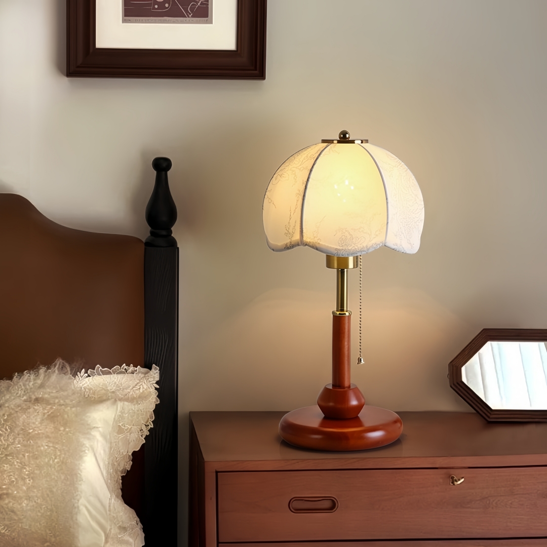 Vintage Scalloped Dome Table L - Lighting Table Decor review and price