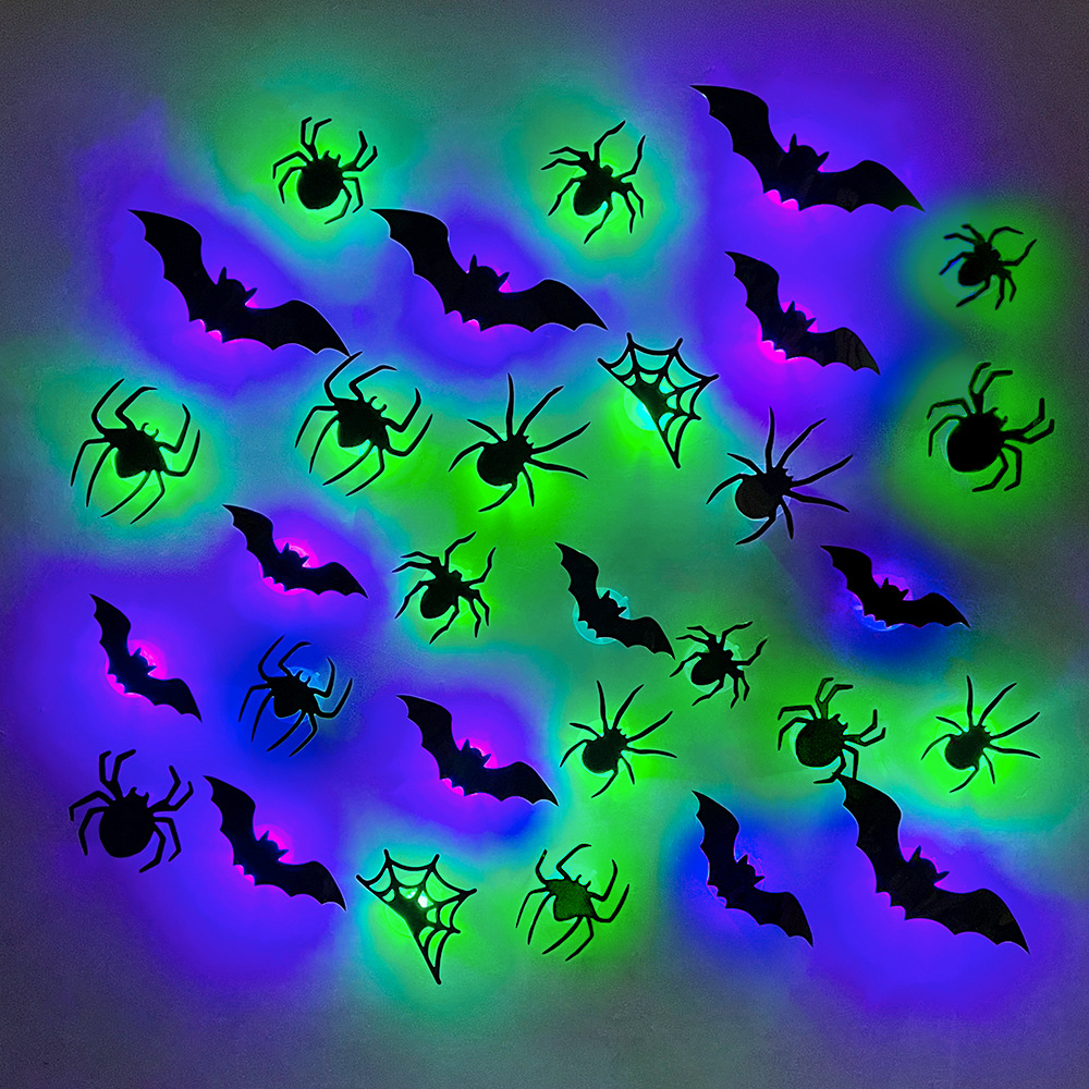 Halloween LED Bats Spider Deco - Outdoor Lighting Wedding Decor review and price