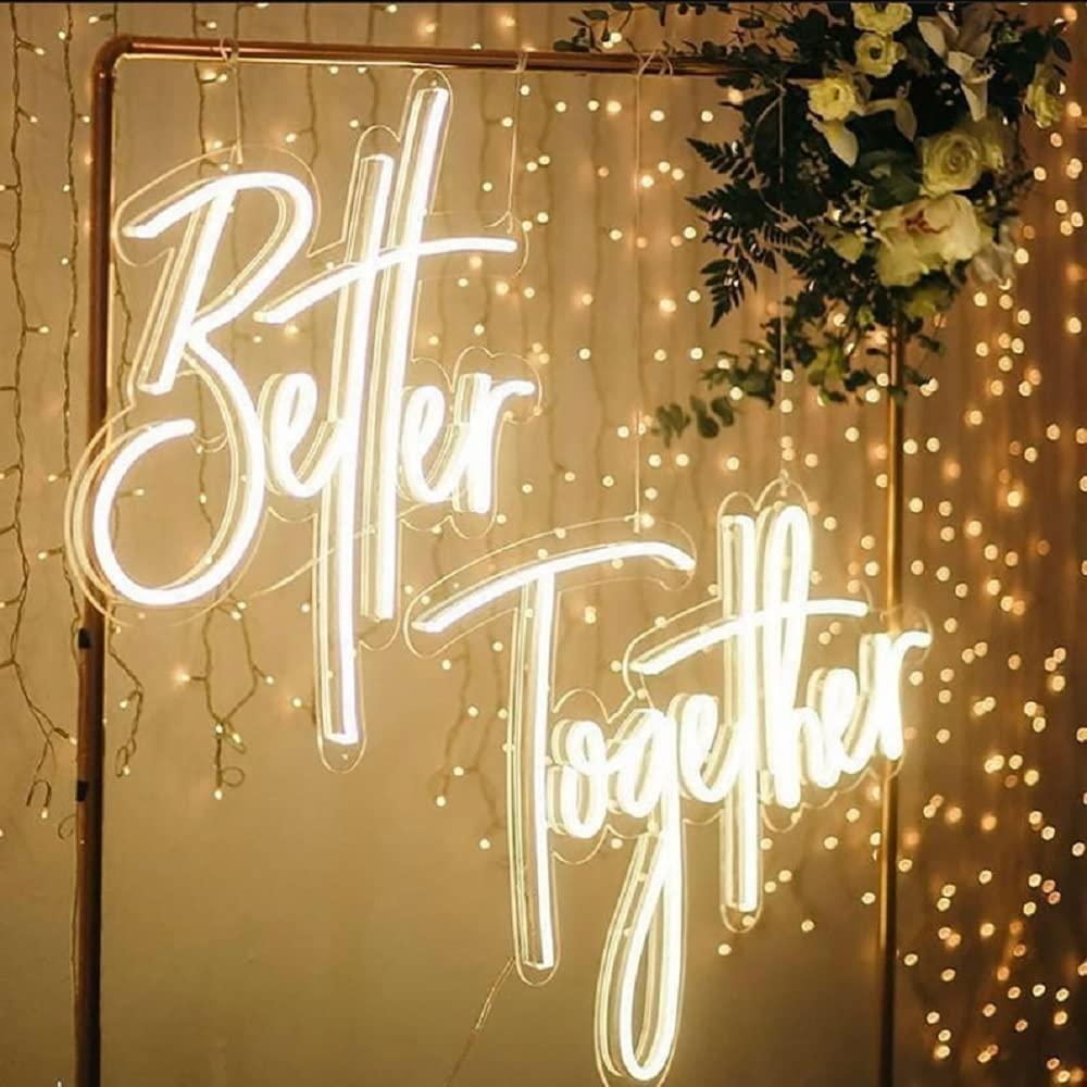 Better Together Neon Sign USB  - Lighting Decoration In Bedroom review and price