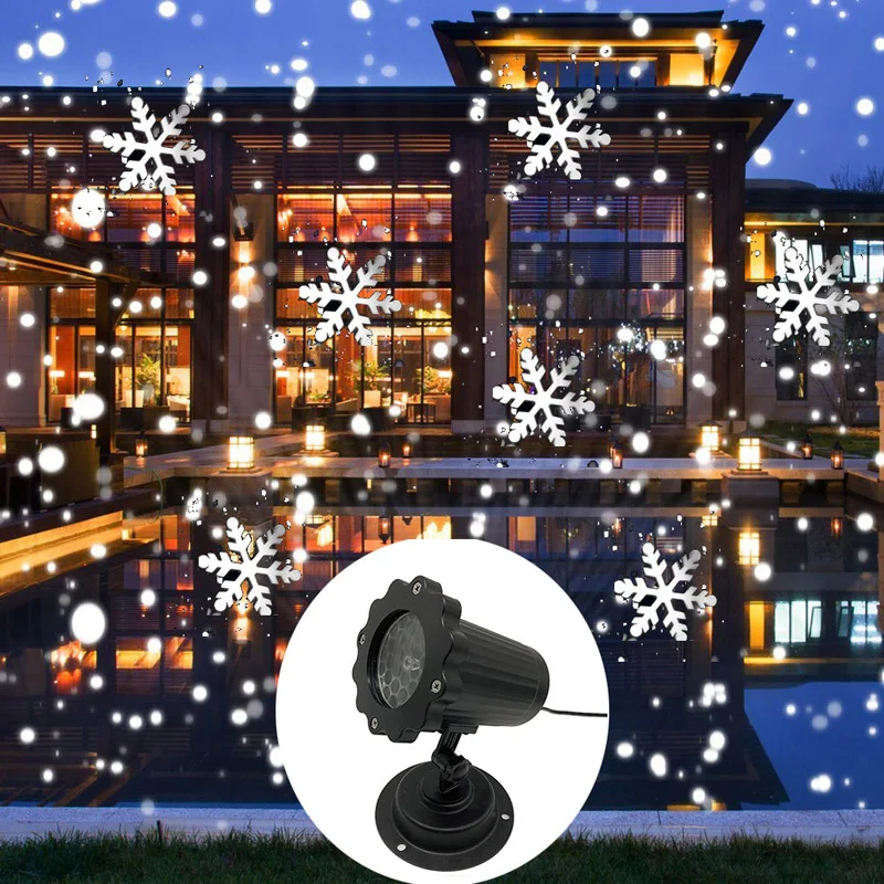 Christmas Snowflake Laser Ligh - Lighting Effect Home Decor review and price