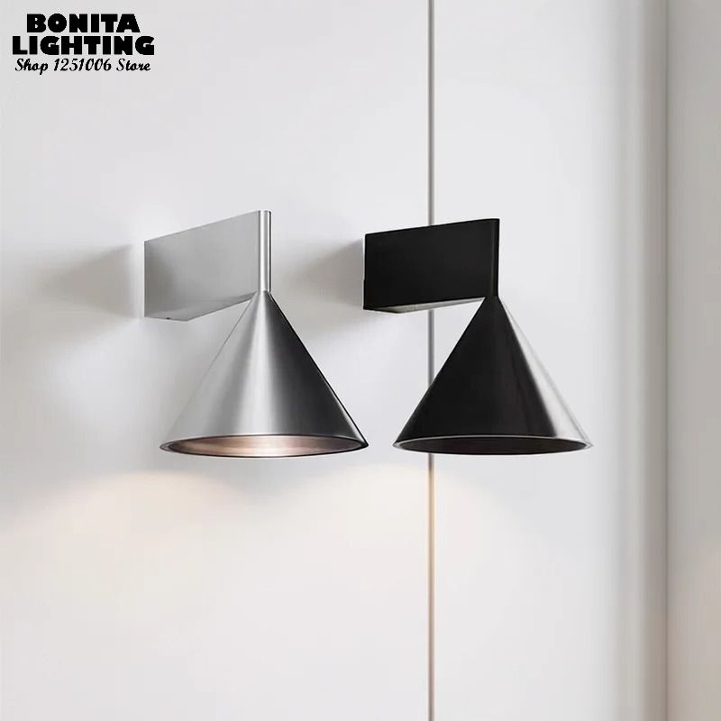 Nordic Geometric Cone Wall Lam - Geometric Lamp Shade review and price