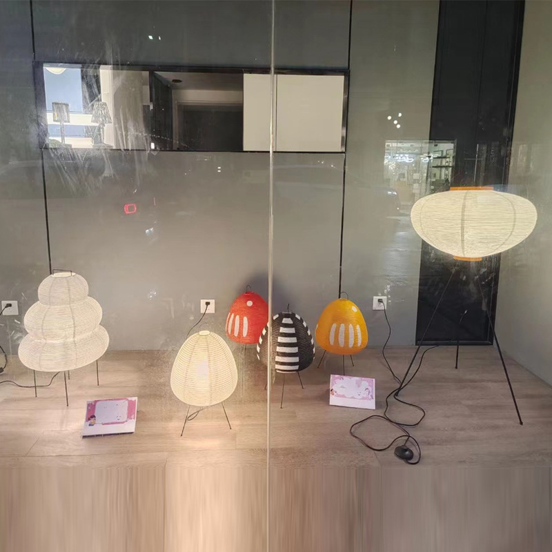 Floor lamp Table lamp Bedside  - Lantern Paper Solar review and price