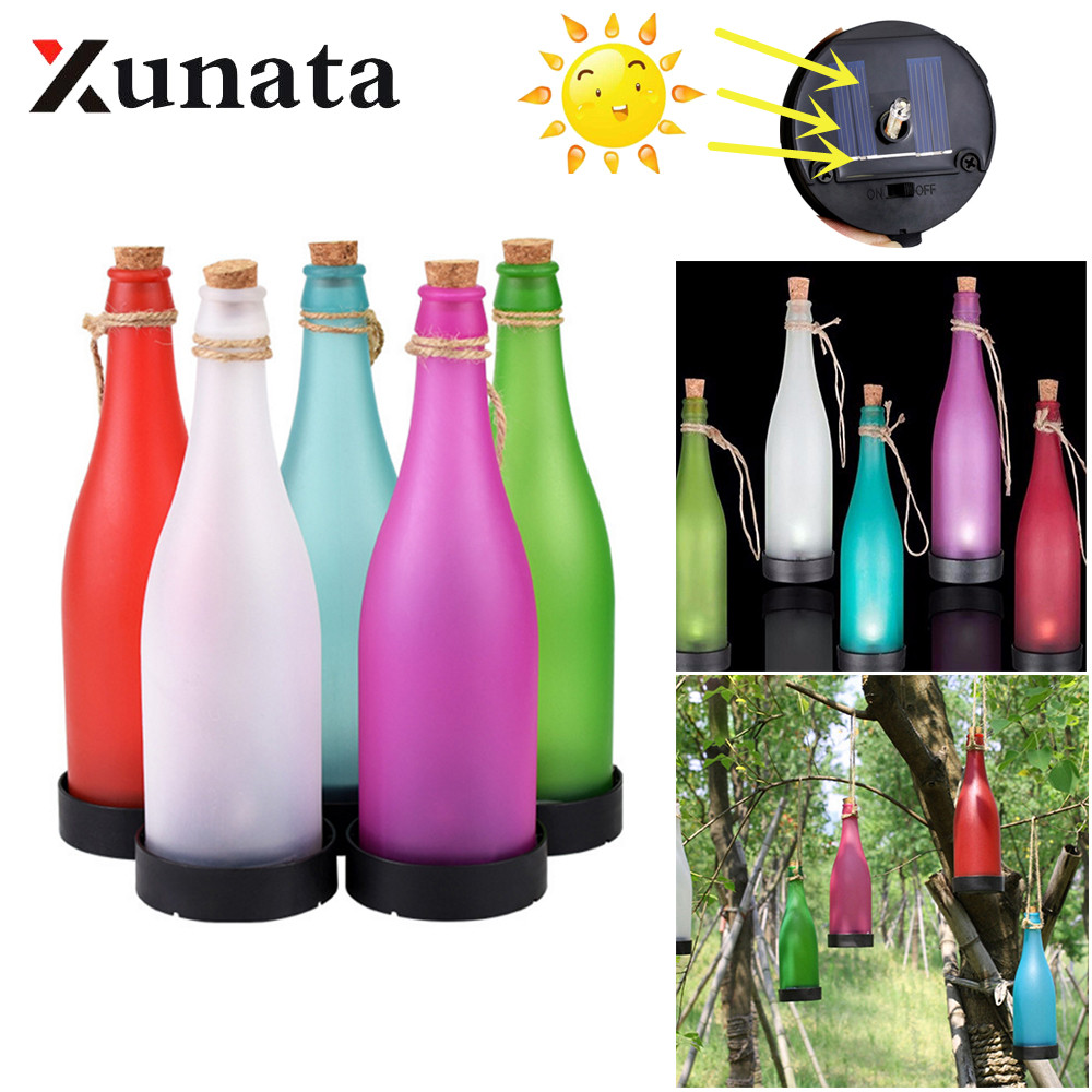 Wine Bottle Hanging Light Lamp - Lantern Paper Solar review and price