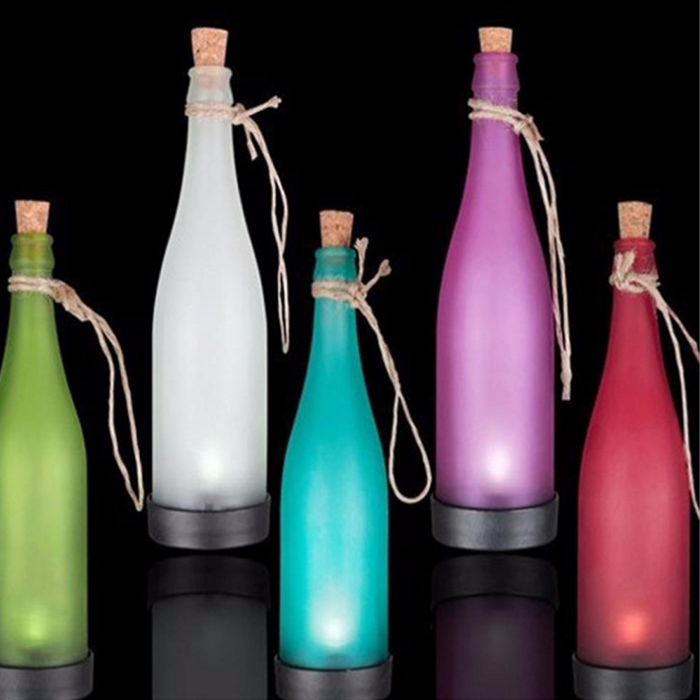 Wine Bottle Hanging Light Lamp - Lantern Paper Solar review and price
