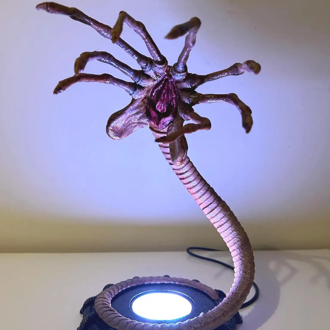 Alien Facehugger Lamp Nightlig - Lighting Decoration For Home review and price