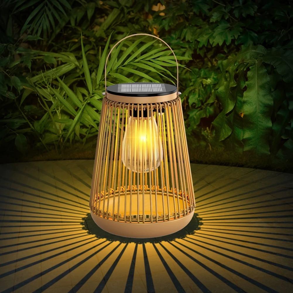 IP65 Waterproof Solar Rattan L - Lighting Table Decor review and price