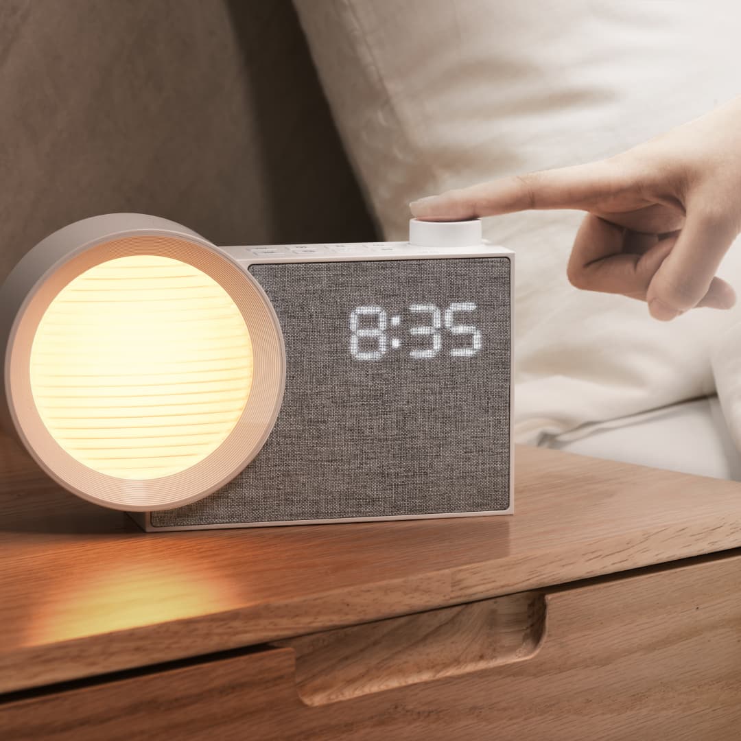WILIT LED Night Light Alarm Cl - Lighting Table Decor review and price