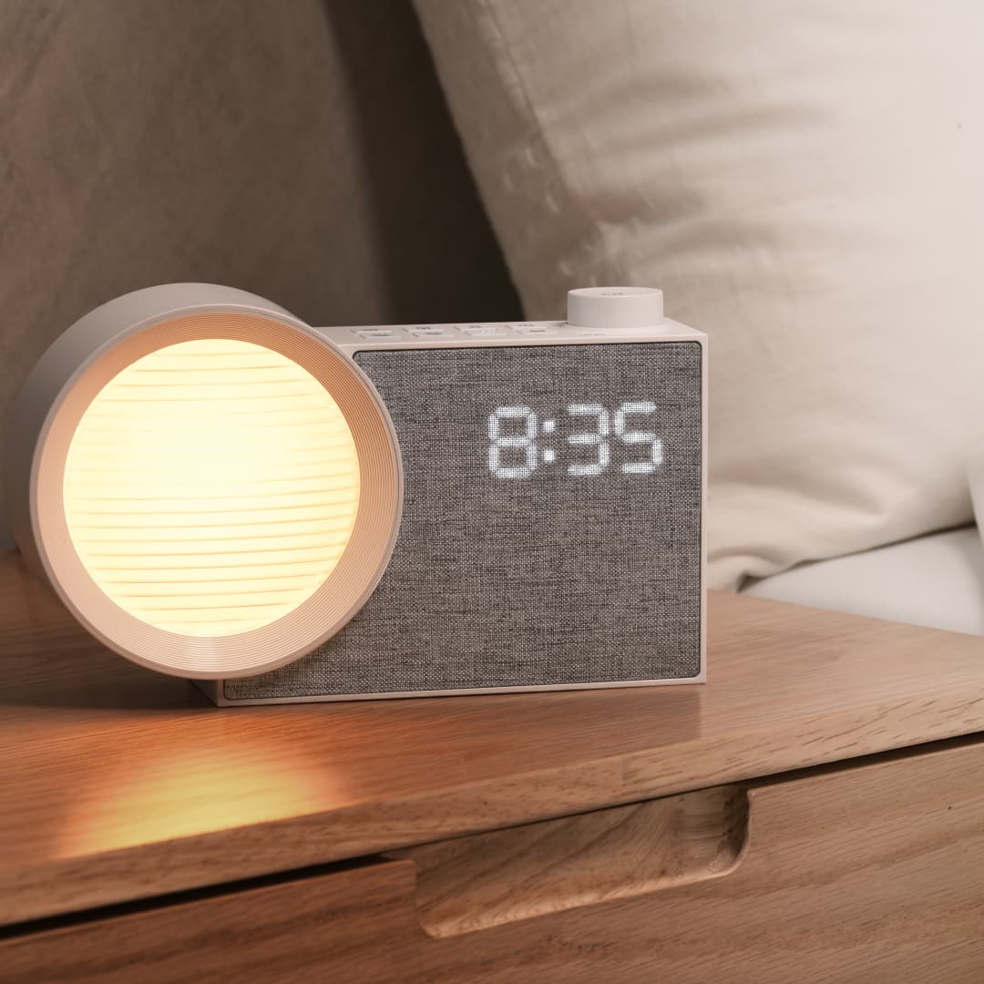 WILIT LED Night Light Alarm Cl - Lighting Table Decor review and price