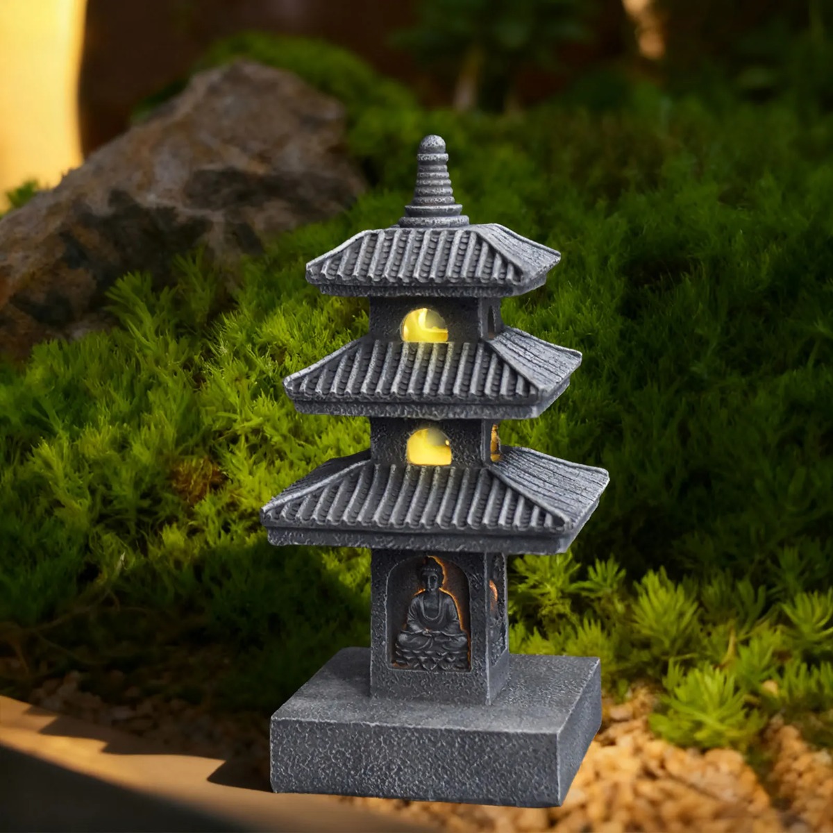 Solar Garden Lights Outdoor La - Japanese Lighting Decor review and price