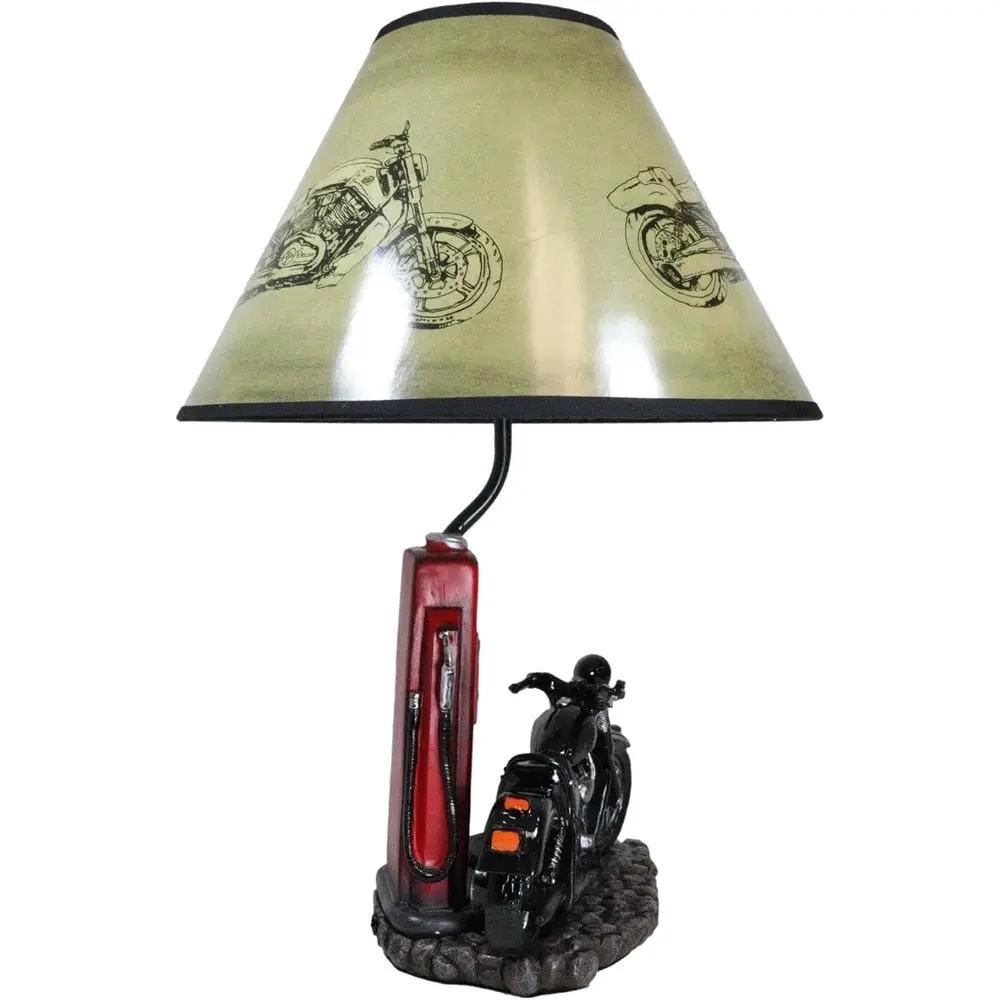 Vintage Retro Black Motorcycle - Lighting Decoration For Home review and price