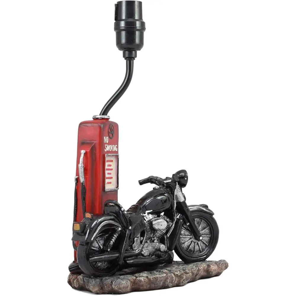 Vintage Retro Black Motorcycle - Lighting Decoration For Home review and price
