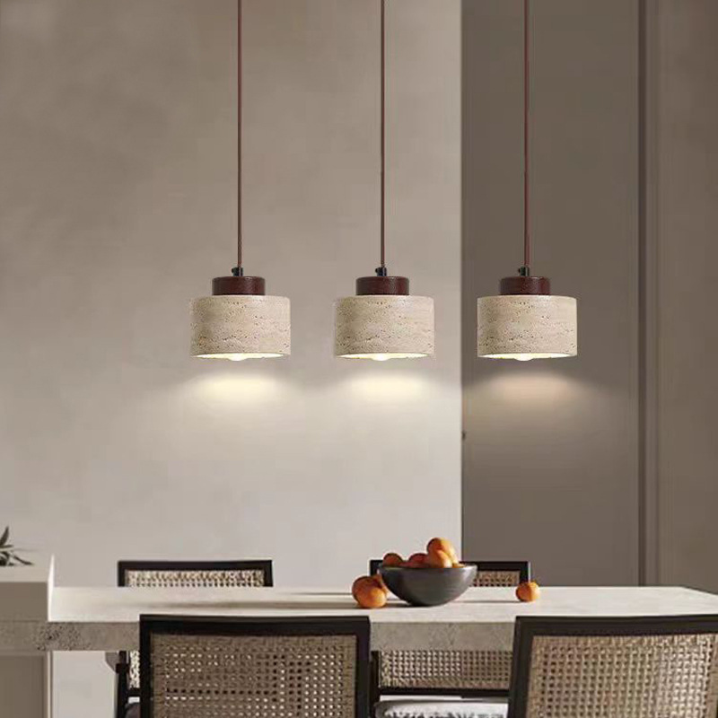 Natural Yellow Cave Stone Pend - Japanese Lighting Decor review and price