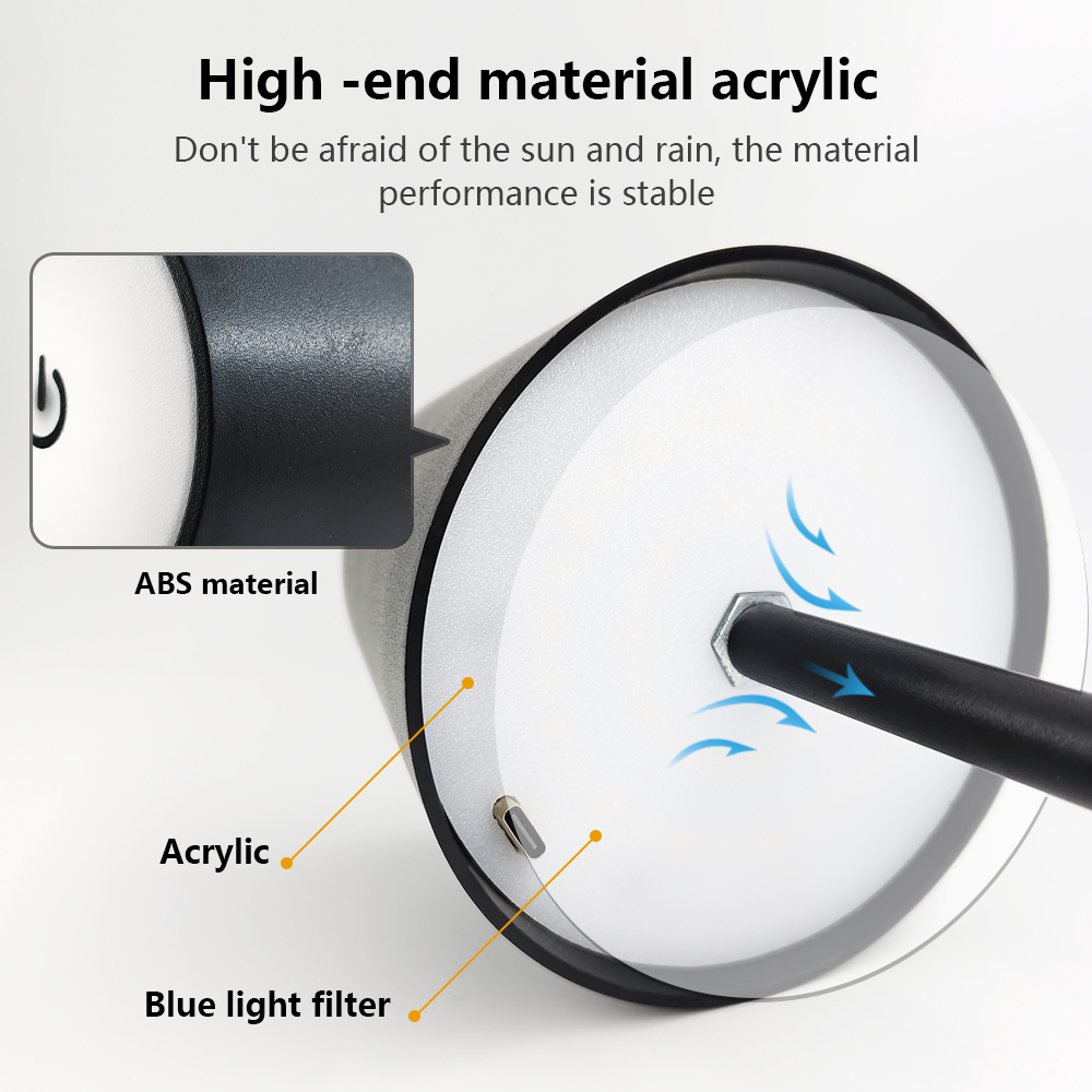 LED Rechargeable Desk Light Wi - Lighting Table Decor review and price