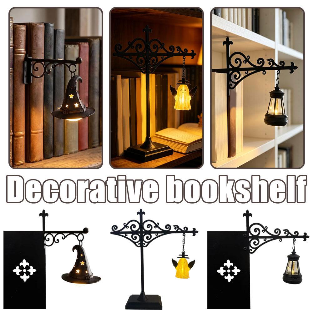 Retro Gothic Bookshelf Lamp Li - Lighting Decoration For Home review and price